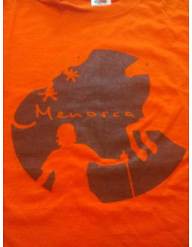 Camiseta mujer Naranja Menorca Nordic Walking Palma - 4