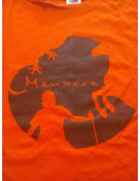 Camiseta mujer Naranja Menorca Nordic Walking Palma - 4