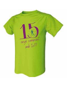 Camiseta técnica unisex 15º aniversario  - 1