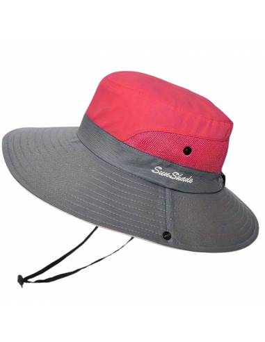 Sombrero senderismo ala ancha sunshade  - 5