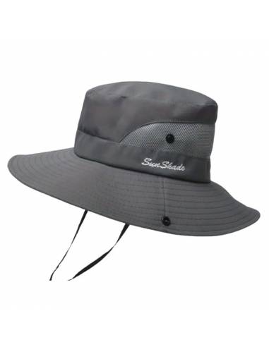 Sombrero senderismo ala ancha sunshade  - 5