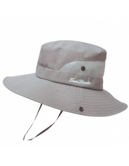 Sombrero senderismo ala ancha sunshade  - 8