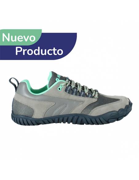 Zapatilla senderismo Hi-tec figaro low waterproof mujer grey HI-TEC - 4