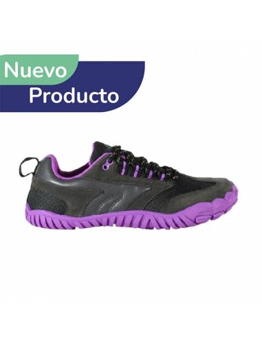Zapatilla senderismo Hi-tec figaro low waterproof mujer grey-lila HI-TEC - 4