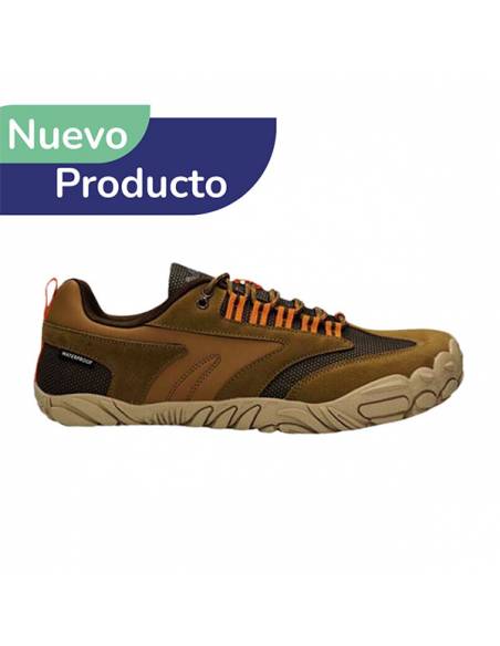Zapatilla senderismo Hi-tec figaro low waterproof hombre marron HI-TEC - 4
