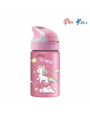Botella térmica summit infantil  acero inoxidable Laken Laken - 3
