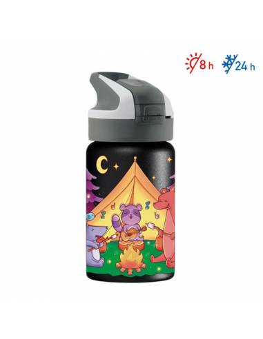 Botella térmica summit infantil  acero inoxidable Laken Laken - 4