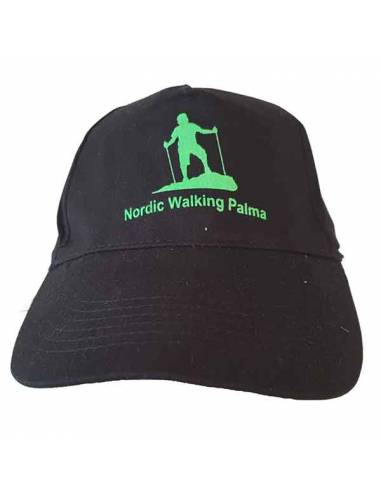 Gorra negra logo Nordic Walking Palma Nordic Walking Palma - 1