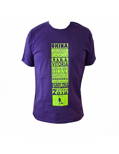 Camiseta unisex viaje Vitoria y Navarra Nordic Walking Palma - 1