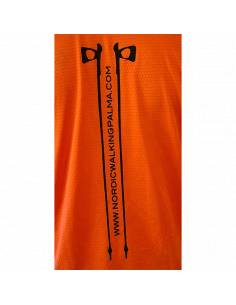 amiseta coral dibujo negro lateral Nordic Walking Palma - 2 2