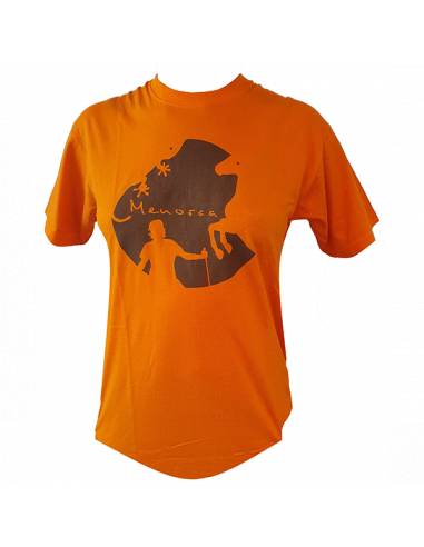 Camiseta mujer Naranja Menorca Nordic Walking Palma - 1