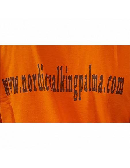 Camiseta mujer Naranja Menorca Nordic Walking Palma - 3