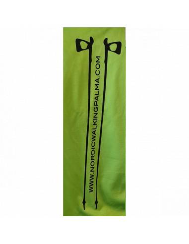 Camiseta verde dibujo negro Nordic Walking Palma 2