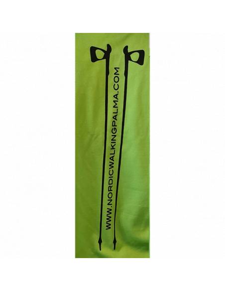Camiseta verde dibujo negro Nordic Walking Palma 2