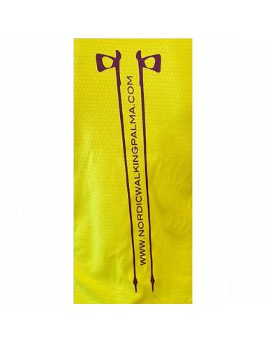 Camiseta amarilla con dibujo lila Nordic Walking Palma - 2
