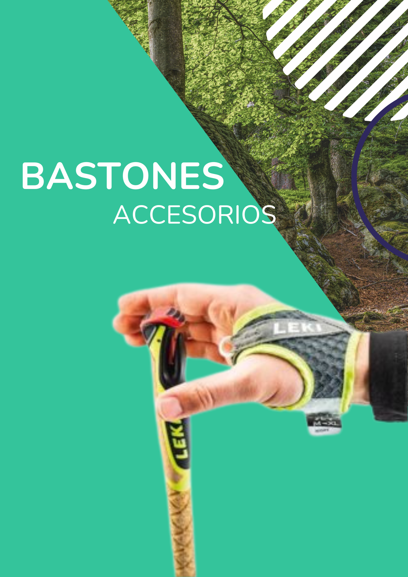 Accesorios bastones marcha nórdica